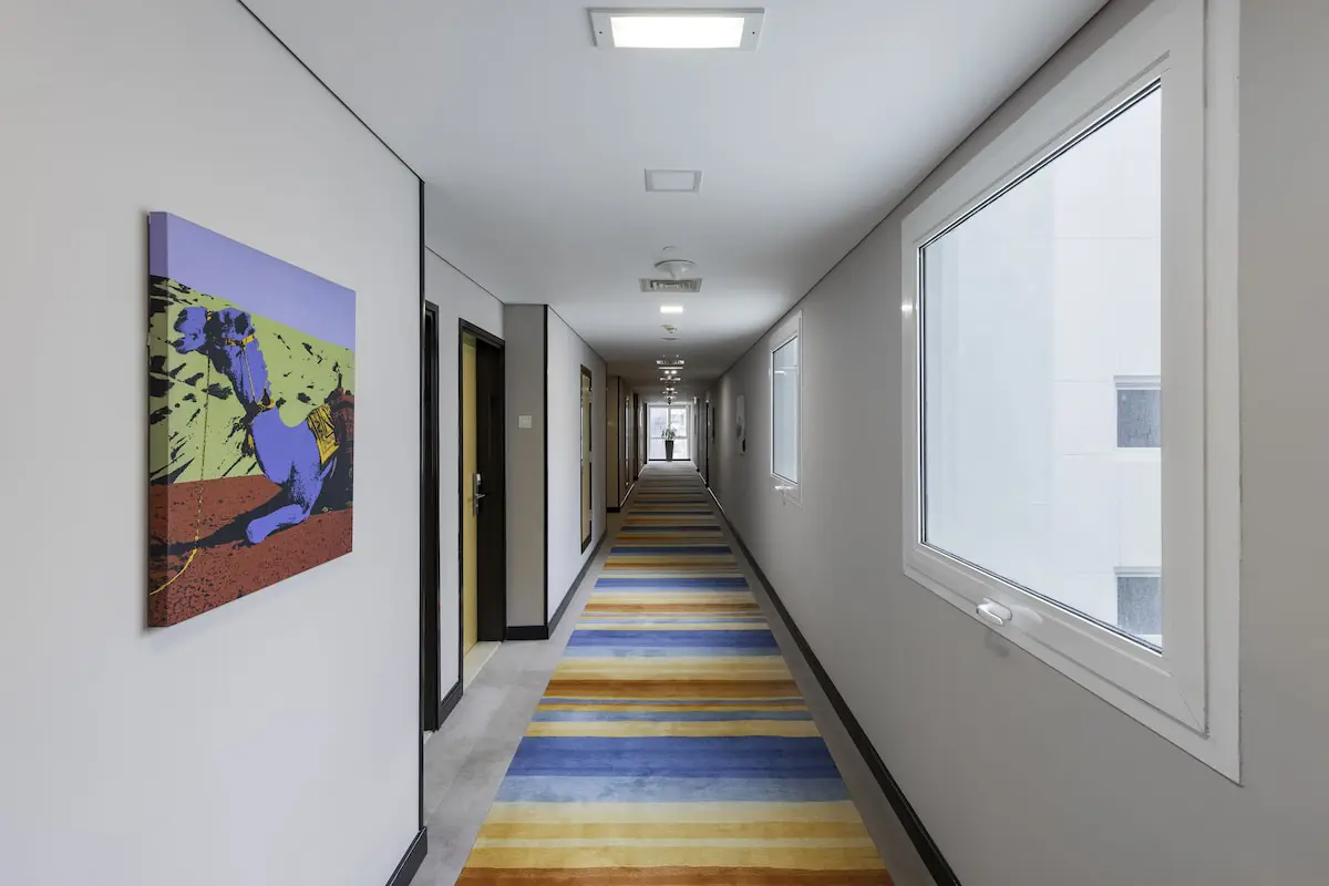 راهرو هتل سیتی مکس بور دبی